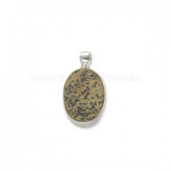Colgante Plata Fosil